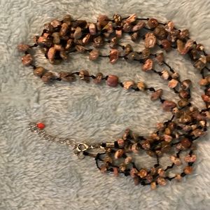 Gorgeous multi-strands Jasper necklace